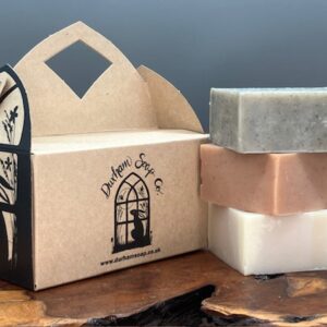 Gift Box x 3 Soaps Floral