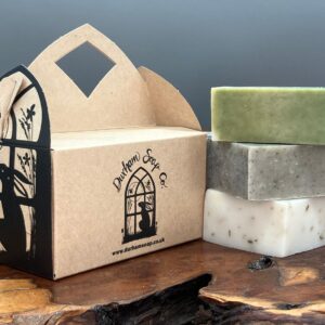 Gift Box x 3 Soaps Green